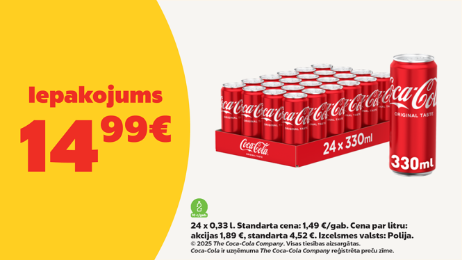 coca cola piedāvajums