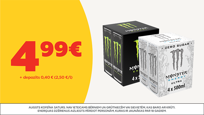 4paka Monster par 4,99€