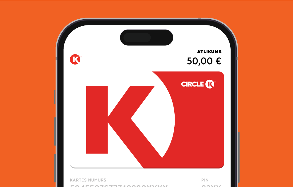 DĀVANU KARTES | CIRCLE K